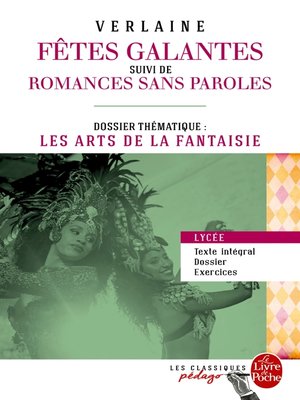 cover image of Les Fêtes galantes (Edition pédagogique)